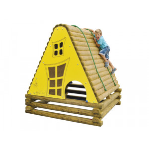 Cabane en bois pour enfants 1 à 12 ans - Norme EN 1176 / de 1 à 12 ans