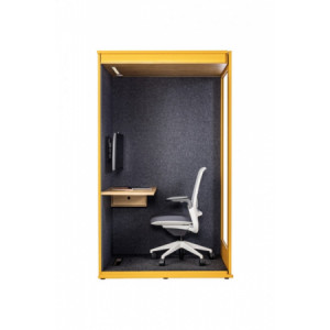 Cabine acoustique pour bureau privé - Hauteur sous plafond : 230 cm