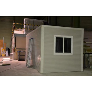 Cabine atelier modulaire en kit - Excellente isolation thermique - Etanchéité parfaite