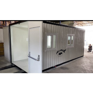 Cabine de peinture container - Ventilateur d'extraction: 9.000 m³/h