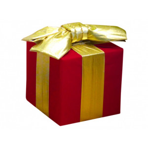 Décoration de Noël paquet cadeau - 2 Dimensions – 3 Coloris - Utilisation : Intérieur