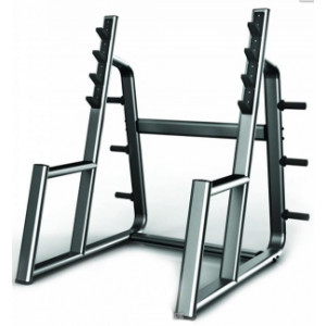 Cage squat - 4 niveaux de repose barre