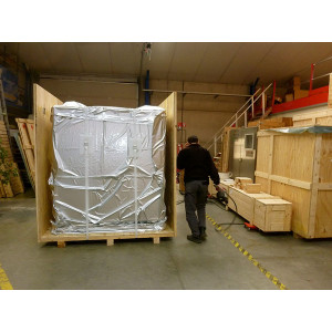 Caisse bois emballage maritime - Emballage anti-corrosion VCI - certifié 4c et SEI