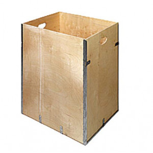 Caisse bois pliante réutilisable - Epaisseur (mm) : 4 - 5 ou 6