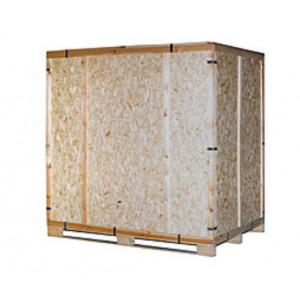 Caisse bois réutilisable de stockage - Pour les produits lourds ou volumineux  -  Conforme à la norme NIMP15
