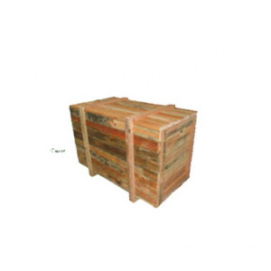 Caisse de rangement en bois - Caisse de stockage en bois simple