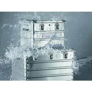 Caisse de stockage aluminium - Dimensions : sur mesure