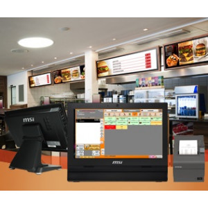 Caisse enregistreuse tactile Fast Food - Une caisse tactile pour la restauration rapide