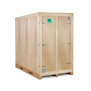 Caisse stockage de meuble en bois - 8m3 ou 12m3 avec et sans porte