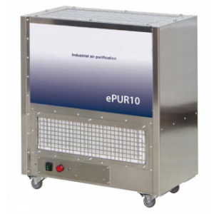 Purificateur d'air 1250 m3/h - Débit d'air de 1 250 m3/h - Surface max : 3 000 m3  
