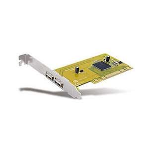 Carte PCI port USB supplémentaire 2 ext - Carte PCI port USB supplémentaire - 2 ext + 1 int
