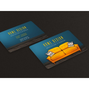 Cartes publicitaires mates - Polyester 0.65 mm