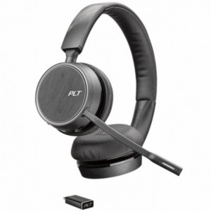 Poly Voyager 4210UC +Socle de charge + Dongle et Câble USB-A - Casque PC - IP / Softphone - PLVOY4220USBCSUP-Poly
