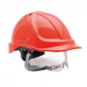 Casque de sécurité pour chantier - Ajustable (cm) :   56- 63 / 52-62
