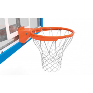 Cercle de basketball compétition - Réglable de 50 à 110 kg - Installation : intérieur ou extérieur 