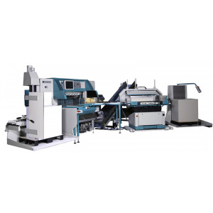 Chaîne modulaire de coupe imprimerie - Chaîne complémentaire dans les grandes imprimeries