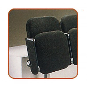 Chaise auditorium pliable - Sur mesure - En polypropylène ou rembourrée