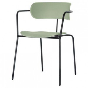 Chaises pour cafétéria -  Hauteur d'assise :  45 cm - Assise : Polypropylène injecté