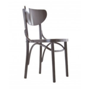 Chaise bistrot en bois - Hauteur : 87 cm