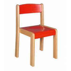 Chaise d'écolier empilable Taille 0 à 6 - Hauteur d'assise : De 22 à 46 cm