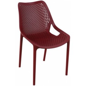 Chaise d'extérieur en polypropylène - Large gamme de couleurs tendances