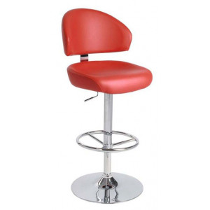 Chaise de bar confortable en similicuir - Dimensions Assise L59 x P50 x H24 cm