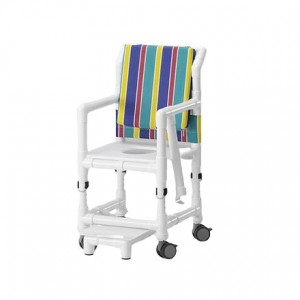 Chaise de douche pédiatrie 150 kg - Charge maximale : 150 kg - Hauteur réglable - 8 couleurs disponibles
