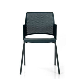 Chaise empilable 4 pieds polypropylène - Largeur : 540 - Profondeur : 560