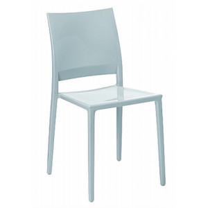 Chaise empilable design coque en technopolymère - Coque en technopolymère