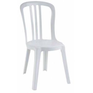 Chaise empilable monobloc - Hauteur d'assise : 450 mm