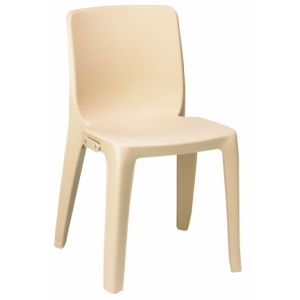 Chaise empilable plastique - Hauteur d'assise : 450 mm