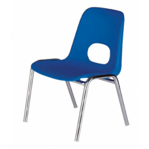 Chaise empilable pour enfants - Hauteur d'assise : 260, 300 ou 340 mm