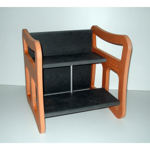 Chaise enfant bois multifonction - Dim : 40 x 40 x 40 cm   -  Pour enfants de 6 à 60 mois