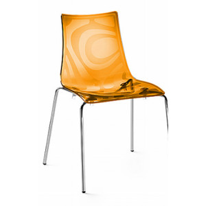 Chaise plexiglass design - Polycarbonate transparent ou opaque