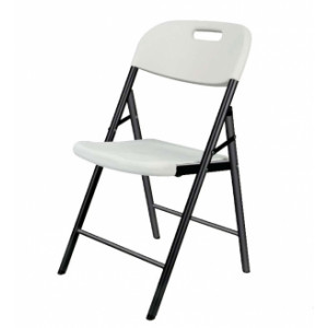 Chaise pliante polyéthylène - Hauteur d'assise : 460 mm