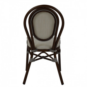 Chaise pour brasserie et terrasse  - Revêtement : Textilène composée de PVC et de polyester
