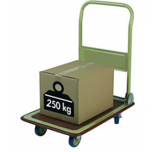 Chariot à dossier rabattable 150 à 300 Kg - Capacité de charge (kg) : 150 - 250 - 300