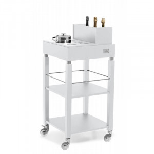 Chariot bar réfrigéré à vin - Dimensions ( L x l x H ) :500 x 500 x 970 mm