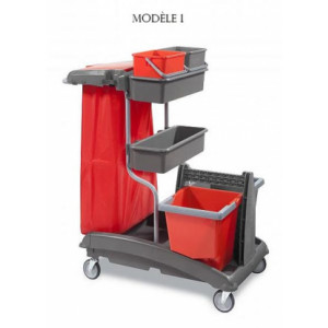 Chariot de ménage professionnel - Disponible en 2 modèles