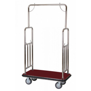 Chariot porte-valises hôtelier - Capacité de portage : 200 kg