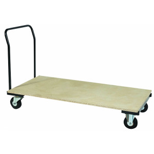 Chariot transport de tables rectangulaires - Dimensions tables : de 120 x 80 à 180 x 80 cm