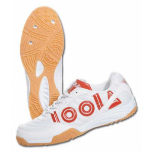 Chaussures à semelle anti dérapante - Taille : de 45 à 47 /Coloris : Blanc - Orange