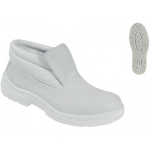 Chaussures blanches hautes agro-alimentaire - Classe de sécurité : S2