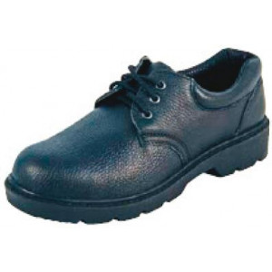 Chaussures de sécurité basses noires légères - Matière : Cuir - Coloris : Noir