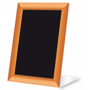 Chevalet ardoise pour table restaurant - Paquet de 3 - Neutre - 15 x 22 cm