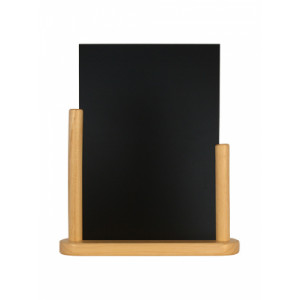 Chevalet de table bois - Format : A6, A5 ou A4 - Dimensions : 10 x 15 cm