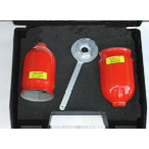 Cloche de sécurité chlore gazeux - Confinement de fuites de chlore sur une bouteille de chlore