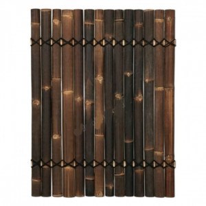 Clôture en bambou foncé - Dimensions disponibles :  90 x 120 cm / 90 x 150 cm / 90 x 180 cm