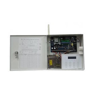 Coffret commercial alarme anti-intrusion - Écran LCD – Clavier - 29 zones sans fils – 8 zones filaires - GSM
