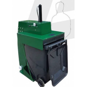 Compacteur de déchet - Capacité de compaction : bacs de 360 litres